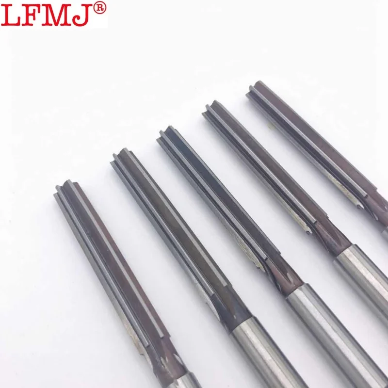 1pcs Reamer  H6 3-20MM Straight Handle Hand Reamer 3/4/5/6/7/8/9/10/11/12/13/14/15/16/17/18/19/20mm CNC Chuck Milling Cutter