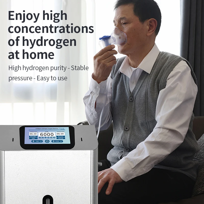 6000 ml Smart Waterrogen Inhilation Hydrogen Inhalator Waterrogen Generator