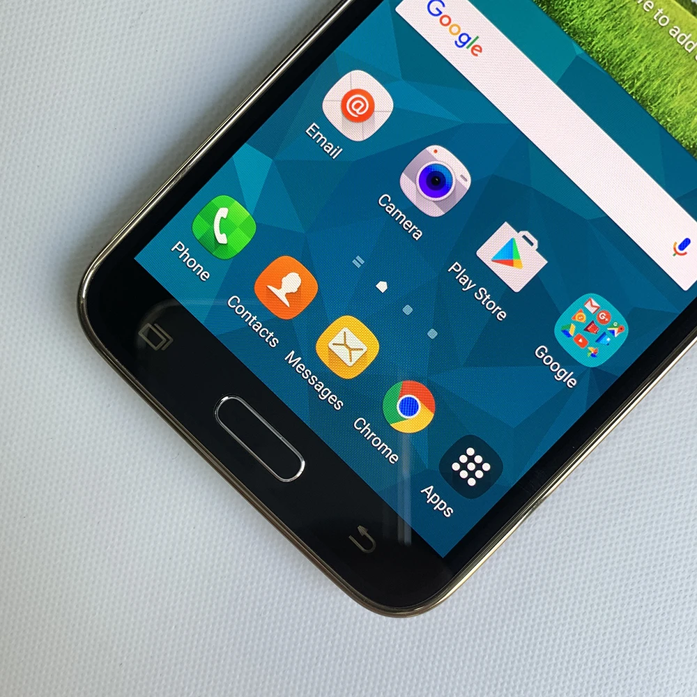 هاتف سامسونج جالاكسي S5 4G LTE الأصلي 5.1 "G900F 2GB RAM 16GB ROM 16MP + 2MP هاتف محمول أندرويد