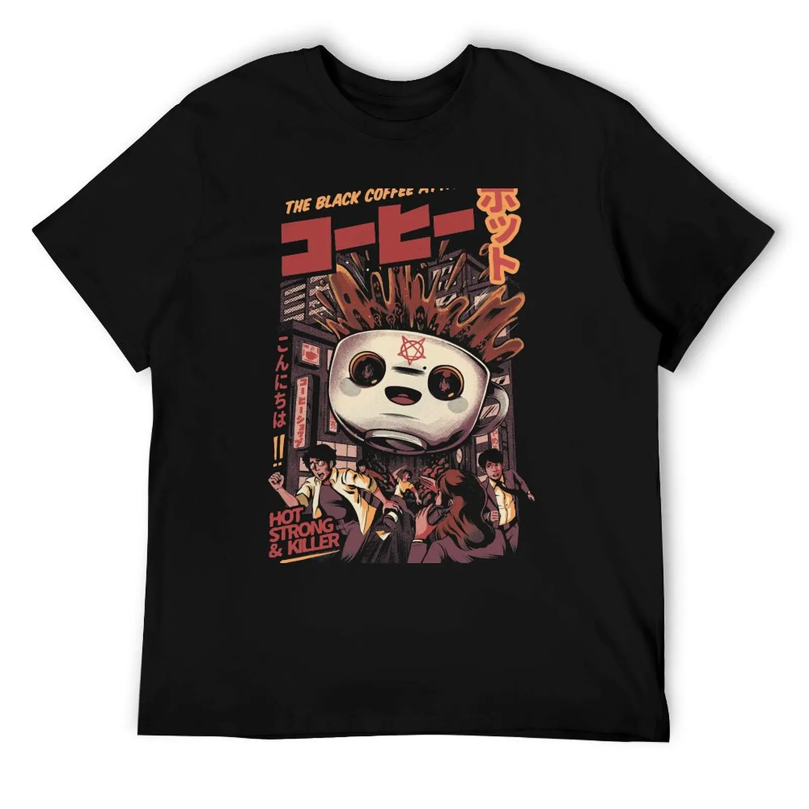 

Black magic coffee T-Shirt man tshirt t shirts for man pack cotton black cotton t-shirt plain for man package T-Shirt