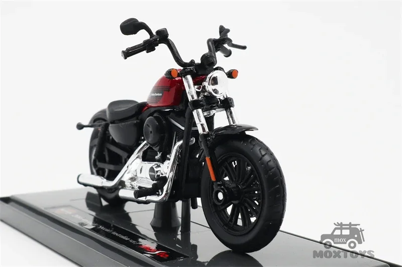 Maisto 1:18 2018 Forty-Eight Special Wicked Red  Diecast Model Motorcycle