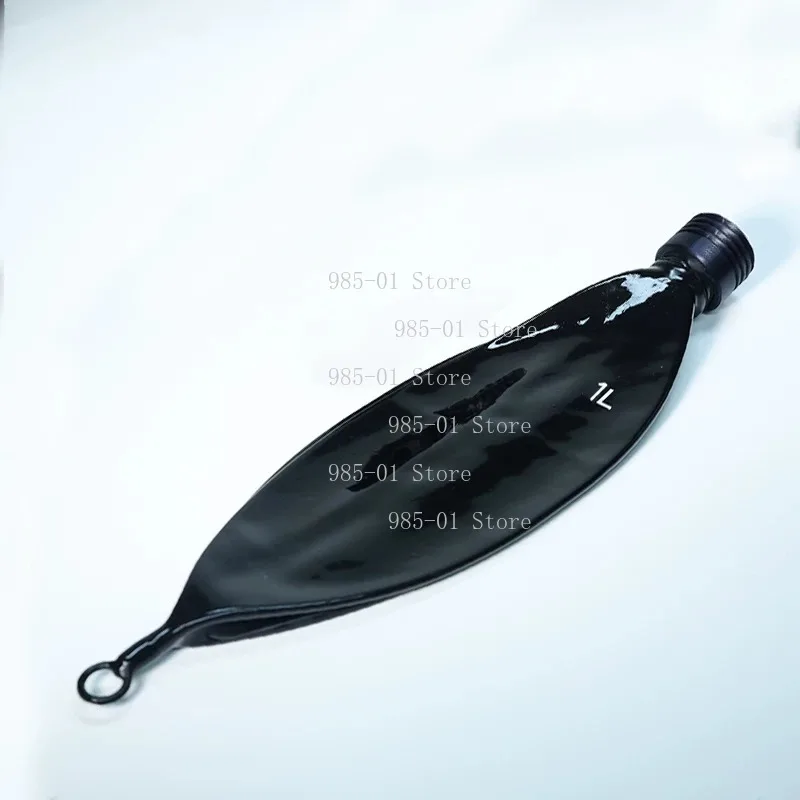 Latex Large Valve Breathing Bags, Breathing Restriction Control Gas Mask Accessories