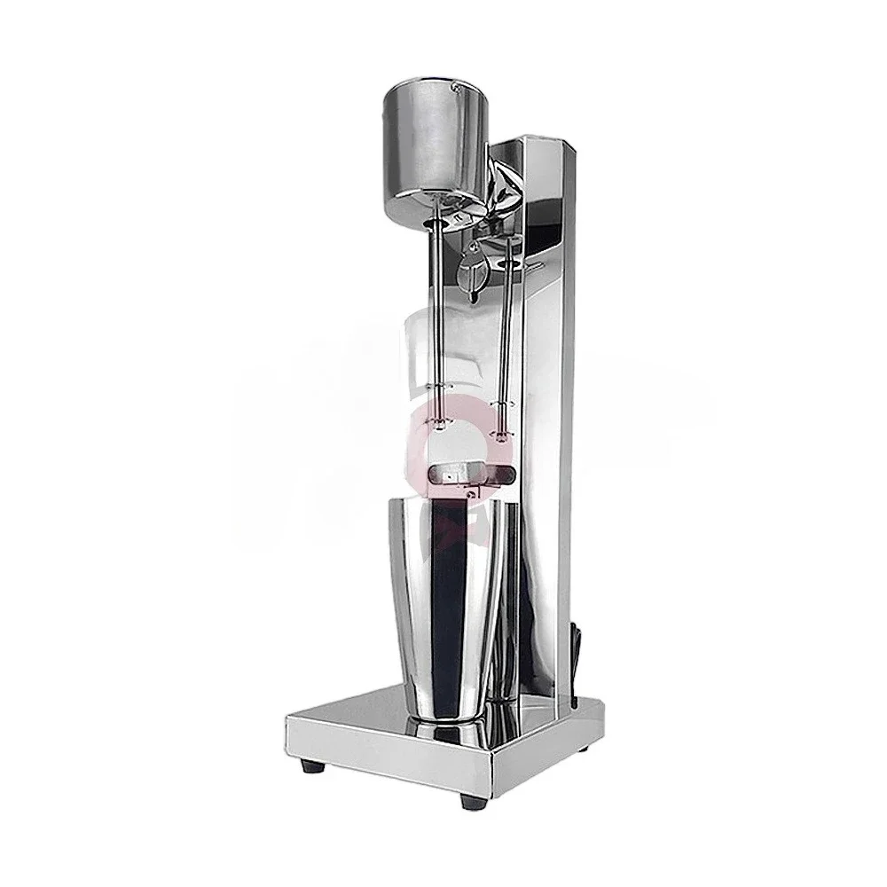 Double Head Milkshake Machine Automatic Milk Foam Mixer Electric Baked Milk Mixer