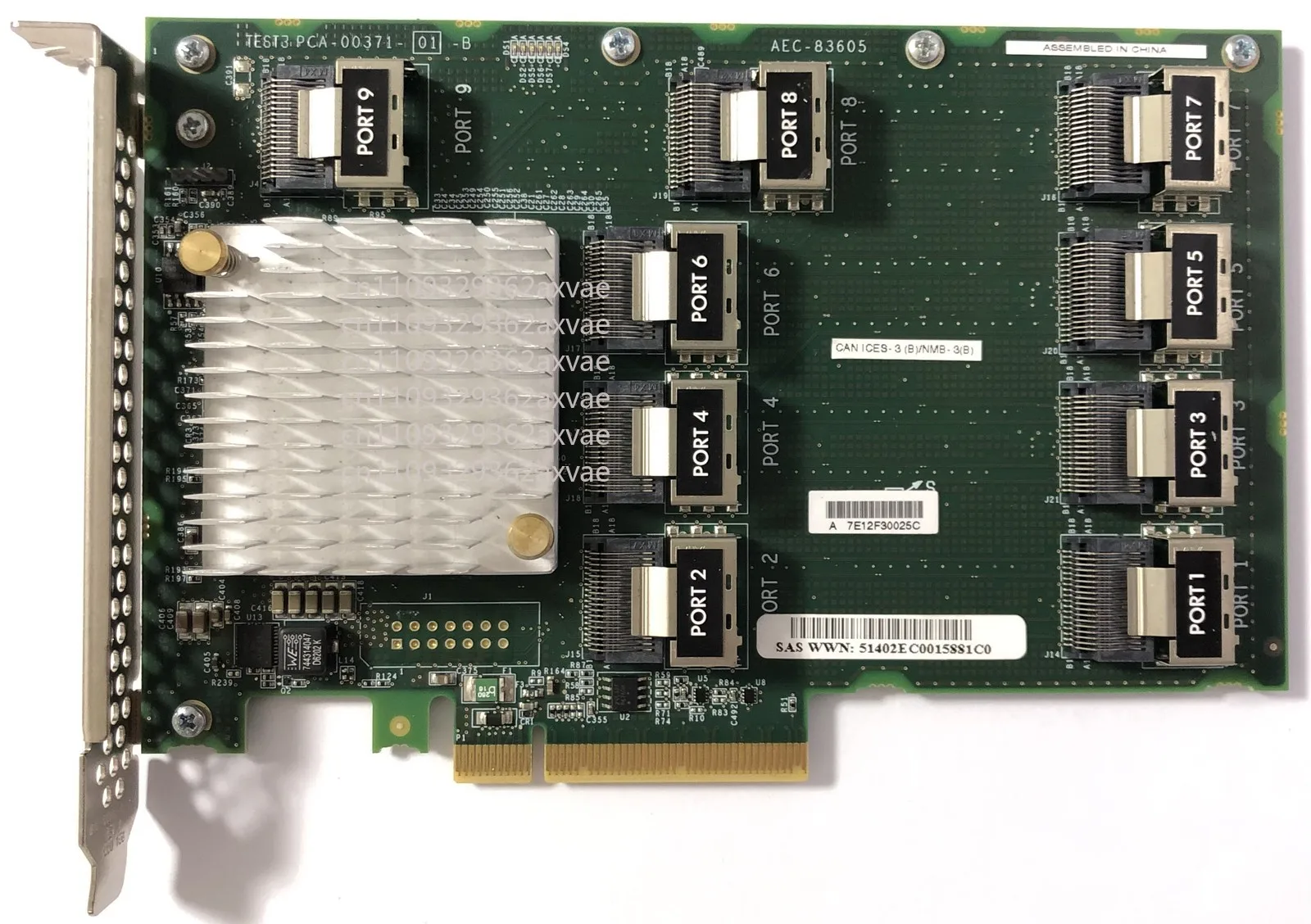 For 727253-001 727252-001 727250-B21 9-port SAS Expansion Card Original 761879-001 AEC-83605 12GB SAS EXPANDER CARD