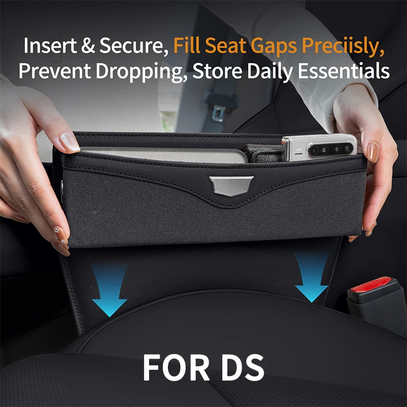 For DS 3 4 5 Citroen Picasso Saxo Xsara Elysee Berlingo C2 C1 C3 C4 C5 Car Seat Gap Storage Box Organiser Holder Accessories - view 5