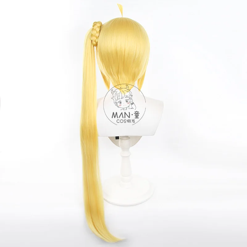 Bocchi la Roche! Nijika Ijichi Cosplay perruque séparée tigre pince queue de cheval Simulation cuir chevelu Halloween