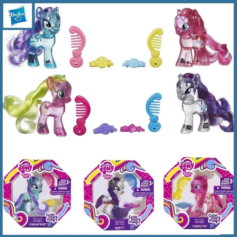 

Hasbro My Little Pony Crystal Transparency Unicorn Limited Collection Edition Action Figure Toys for Boys Girls Kids Gift