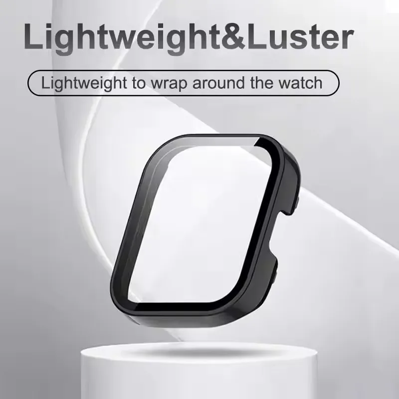 Case+Glass for Redmi Watch 3 Active Bumper Screen Protector Cover for Xiaomi Redmi Watch 3Active Accessories image 5