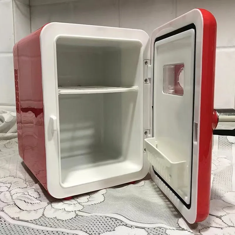 New Arrival 4L Mini Beauty Fridge Dual-Use Car Home Cooler for Skincare Mask Cosmetic Storage