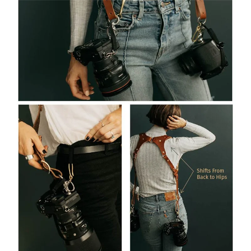 AF91-Shoulder Camera Strap For DV Digital SLR Camera Outdoor Photography Shoulder Strap Double Protection