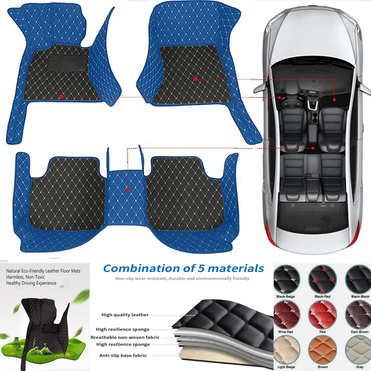 Custom Car Floor Mats For Lexus GS GS200t GS250 GS300 GS430 GS450h GS460 Auto Carpets Foot Coche Accessorie Floor Liners