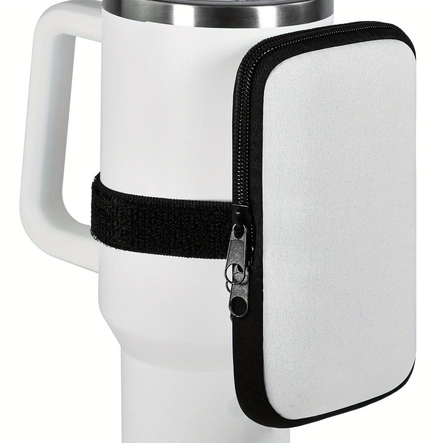 Sublimation Water Bottle Pouch, Tumbler Bag Stanley Cup Accessories Compatible With Quencher Adventure 40 oz&IceFlow 20oz 30oz