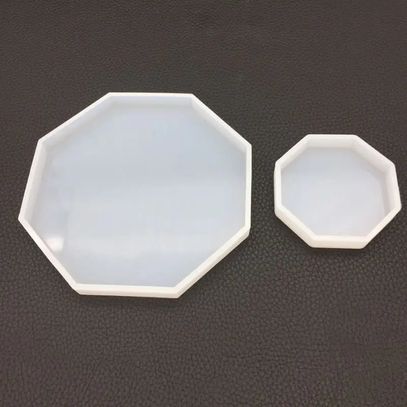 Practical Tray Resin Mold Handmade Table Silica Crafts Geometric Hexagon Silicone Mold DIY Jewelry Making