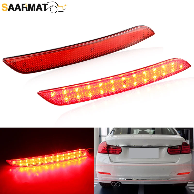 

Rear Bumper Reflector LED Tail Stop Brake Light 63147301187 for BMW F30 F31 F35 3-Series F34 3-Series GT 2011-2015 Accessories