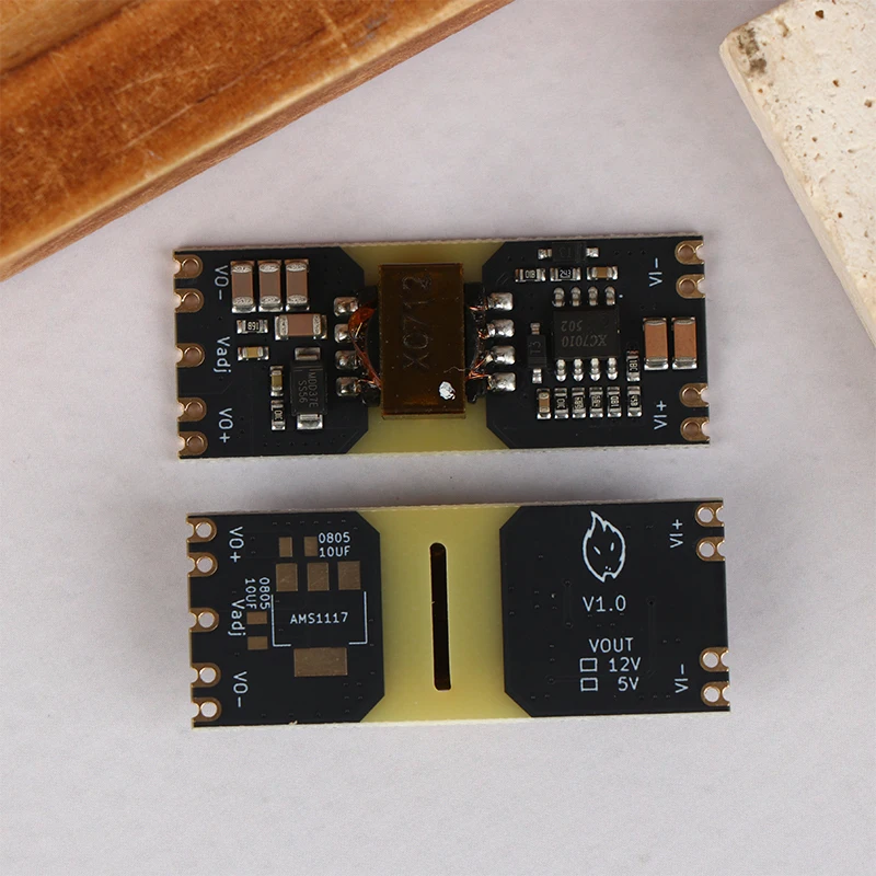 

1Pc DC15-70V Input To DC 5V 12V Boost Buck Module XC7010 Isolated Power Module Reserved For LDO Voltage Conversion Modules