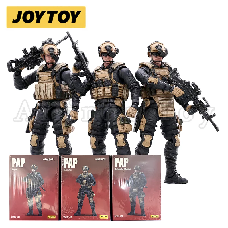 JOYTOY 1/18 Action Figure PAP กองกําลังพิเศษคอลเลกชันทหารอะนิเมะของเล่น