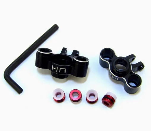 Hot Racing Anodized Aluminum Axle Carriers And Steering Blocks For Traxxas 1/16 Revo 1/16 Slash