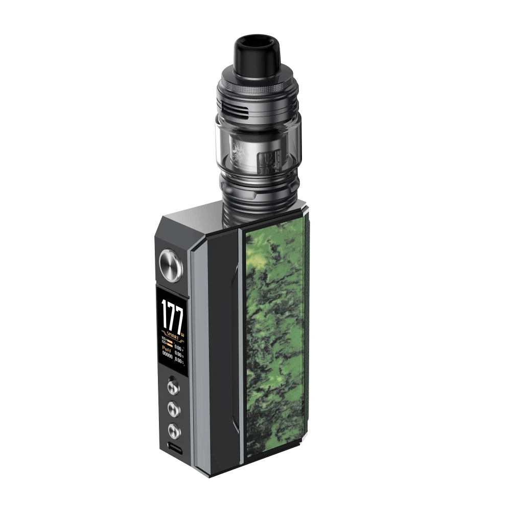 Voopoo-オリジナルの電子タバコ4キット177W 5.5ml UFORCE-L,タンクとPnP-TW20コイル,外部バッテリー18650