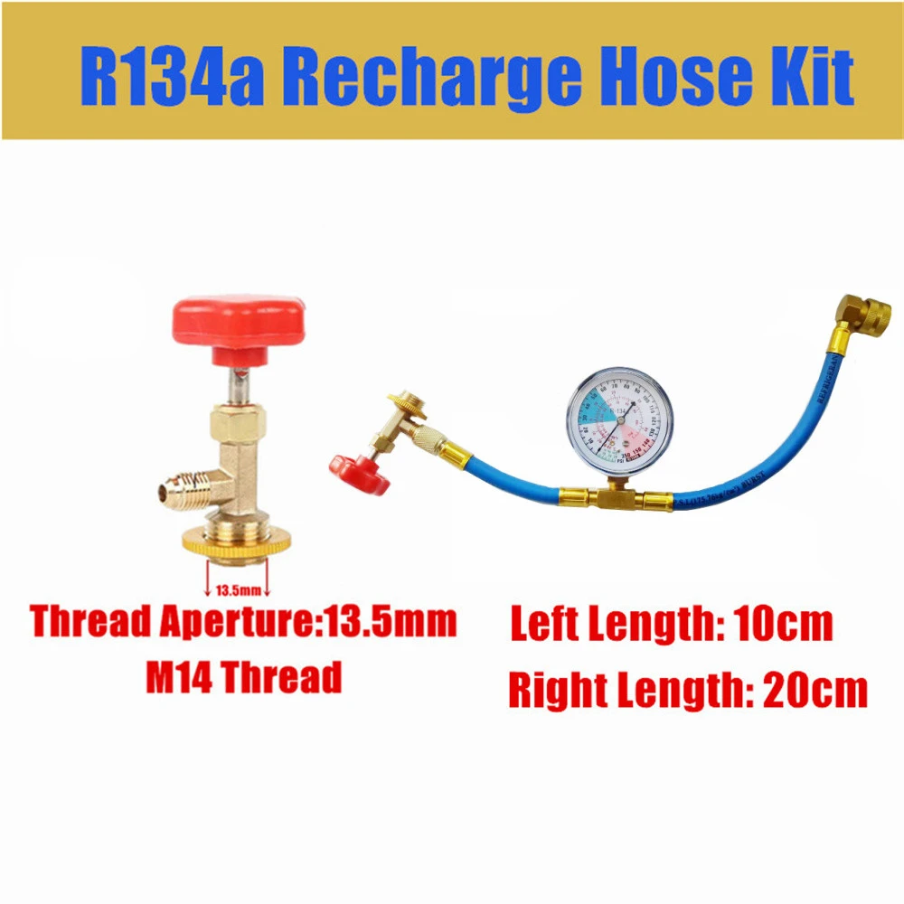 Wholesale R134A Car Air Conditioning Refrigerant Recharge Refill Gas Air  Car Air Conditioning Charge Valves Dropshipping