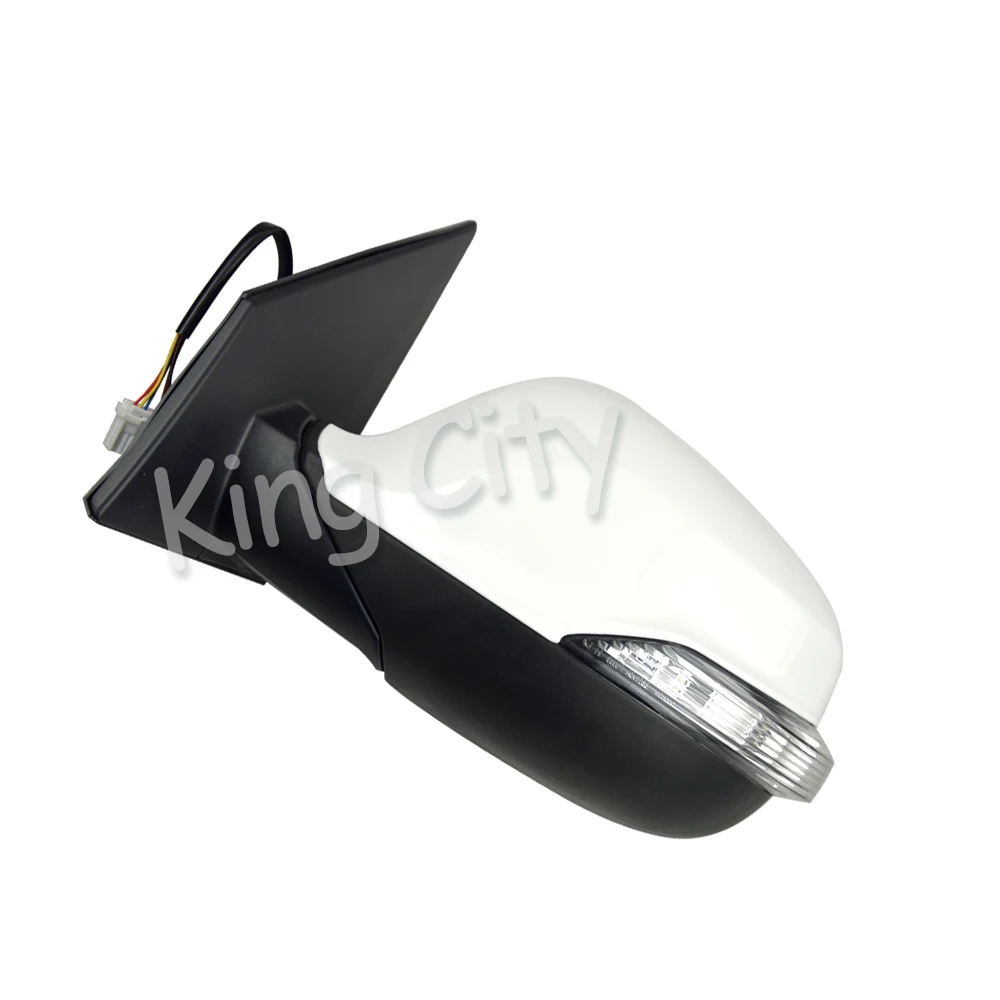 CAPQX 5/6/8 wire For Chery Tiggo 5 2014 2015 2016 Outside Rear View Mirror Rearview Mirror Assembly with LED Turn Signal Light