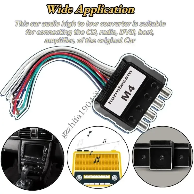 

Automotive High To Low Level Stereo Processor For Enhances Subwoofer Performances And Clear Bass Frequency Output