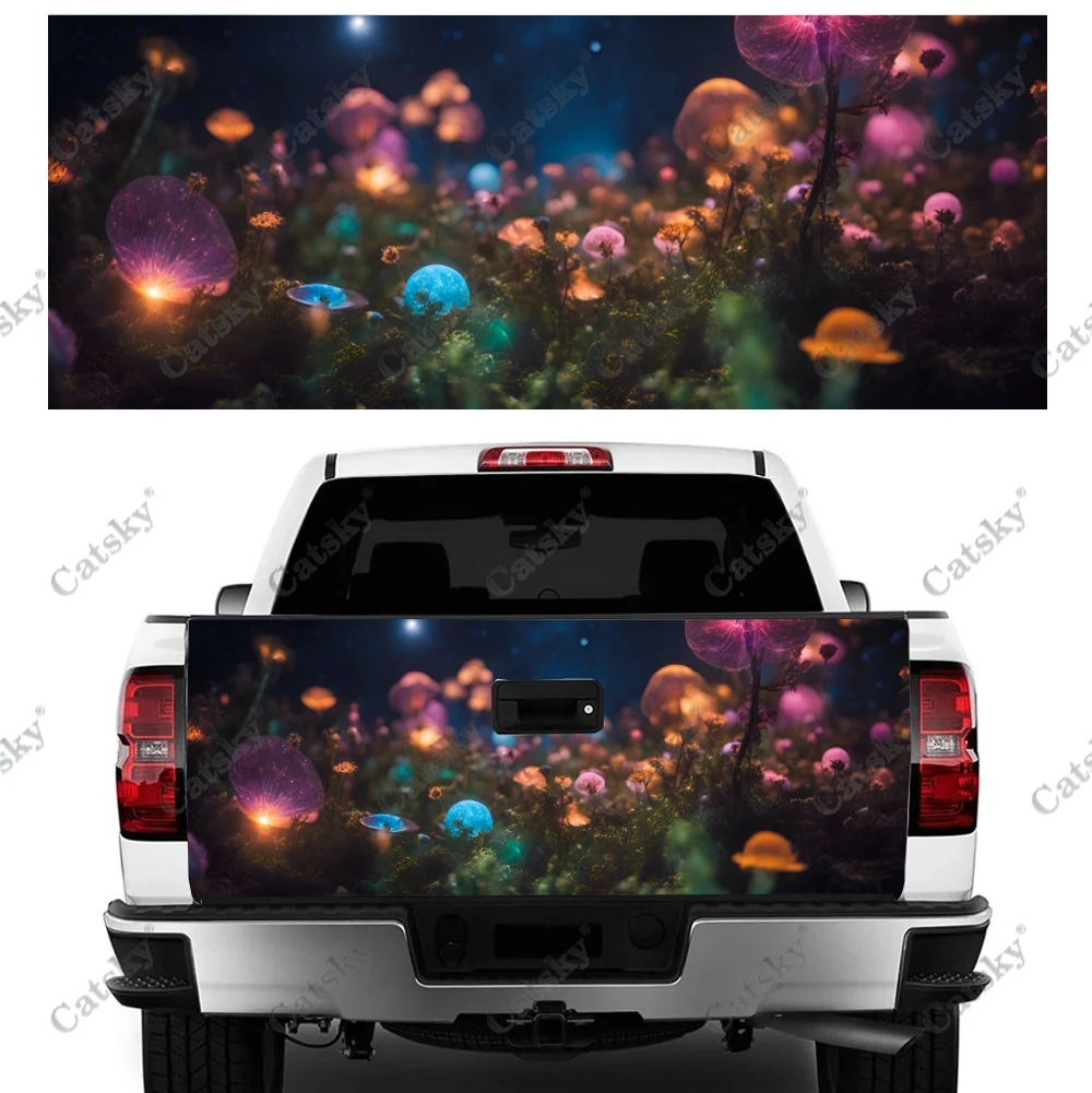 jellyfish Car sticker rear truck rear appearance modification custom pattern suitable for SUV car truck packaging decal