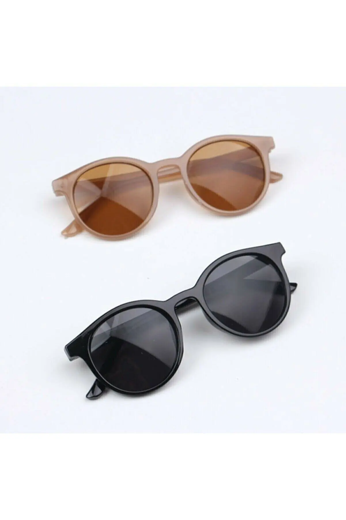 Double Set Unisex Sunglasses Stylish Useful Flashy Glasses With Polarized Glasses With UV Ray Protection