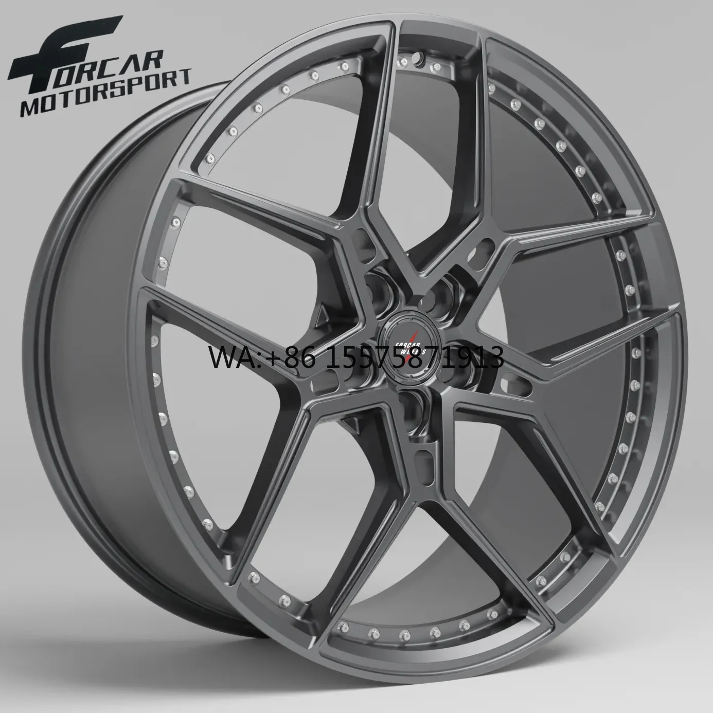 

Выгодные по цене легкосплавные кованые диски моноблочного дизайна цвета оружейной стали, 16, 17, 18, 19, 20, 21, 22, 23, 24 дюйма