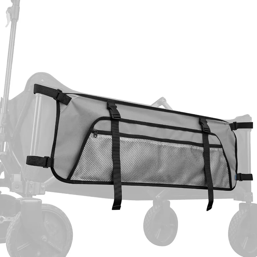 

Collapsible Wagon Side Pocket for Umbrella 900D Oxford Storage Bag with Mesh Pouch for Folding Wagon Garden Cart Accessories Ba
