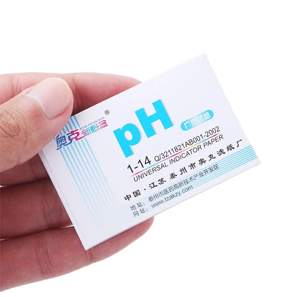 PH 1-14 Analyzers for Aquarium Cosmetic Testing Indicator Paper Water Testing Measurement Supplies PH Test Papers Litmus Paper