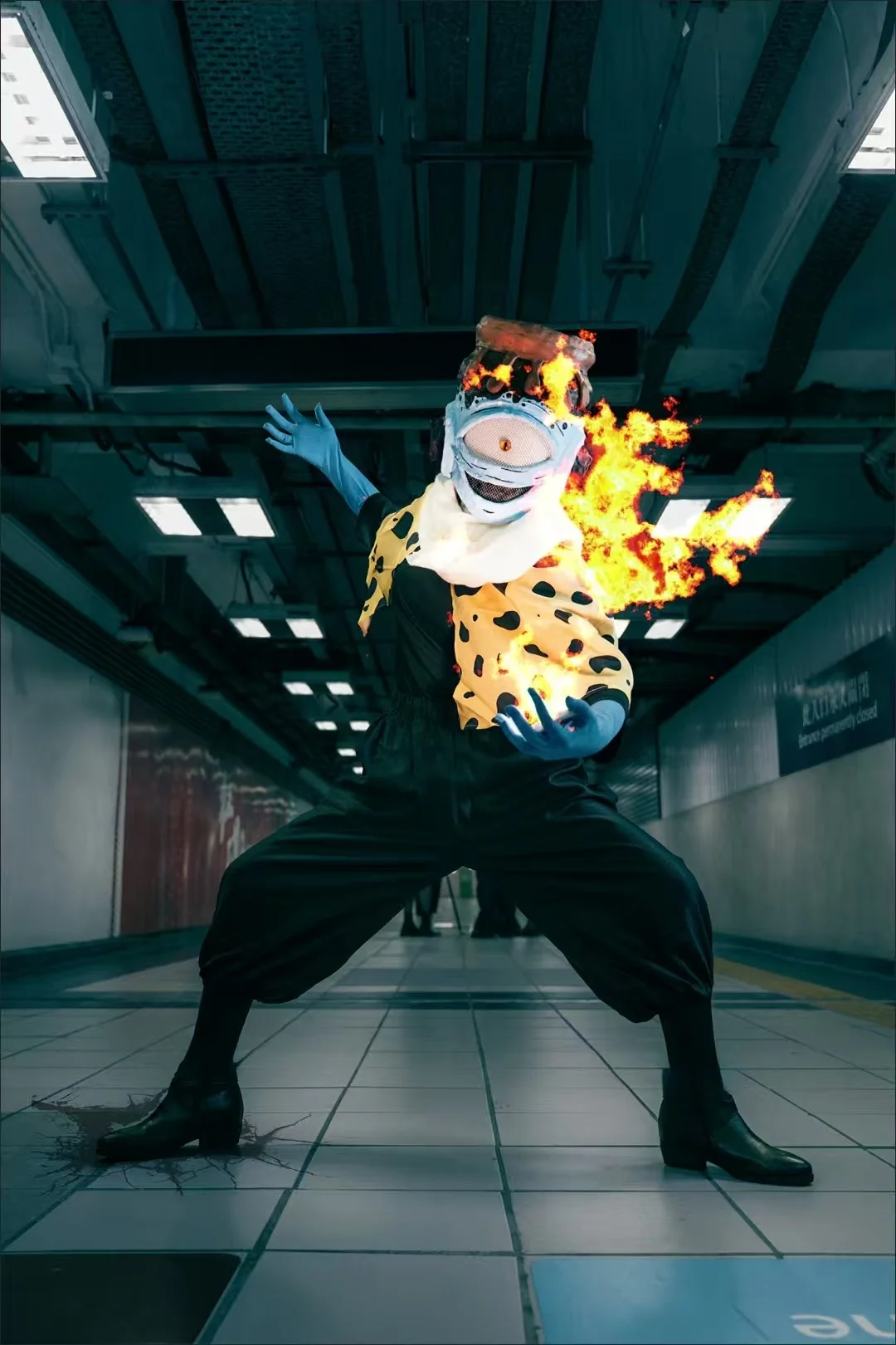 

Anime Fan-Made Cosplay Outfit Bundle - Sukuna Inspired Stage Performance Costumes (Cosplay Ready)