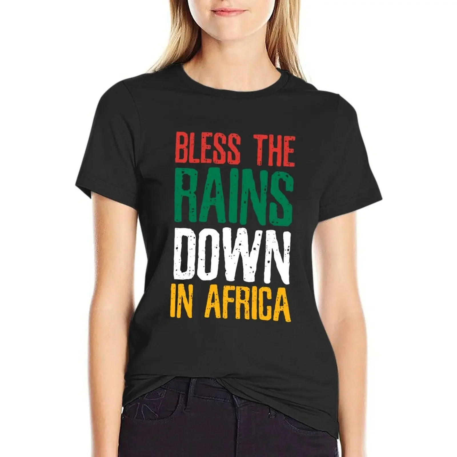 

Africa Song T-shirt korean fashion plus size tops woman t shirt