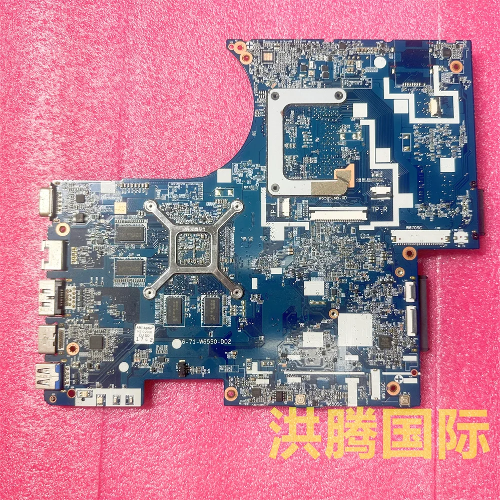6-71-W650S0-D02 6-77-W650SC00-D02-3HA2 FOR HASEE K650 K650D W650 W650SC W650SJ W650SS MOTHERBOARD WITH GTX950M  TEST OK