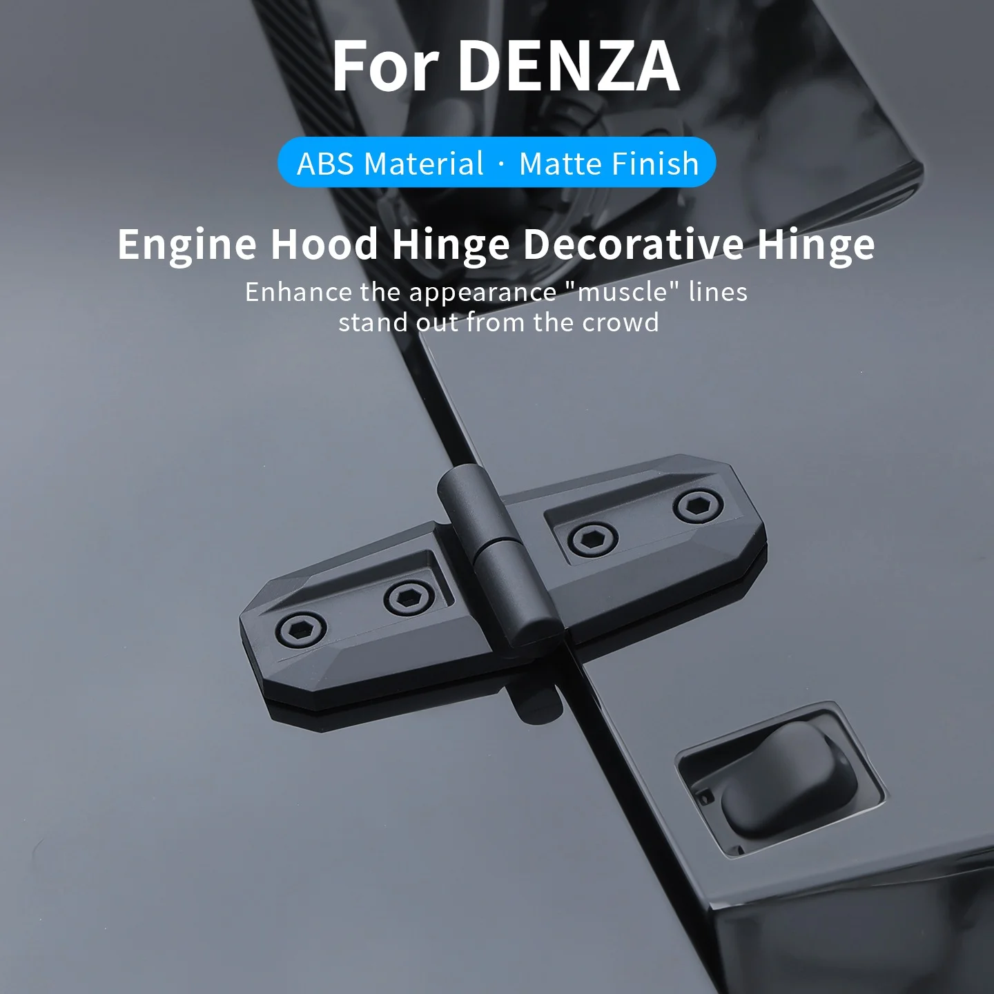 

New Engine Hood Door Hinge Decoration Cover For DENZA N7 N8 N9 D9 Z9 Z9GT Car Door Hinge Cover Modification Exterior Accessories