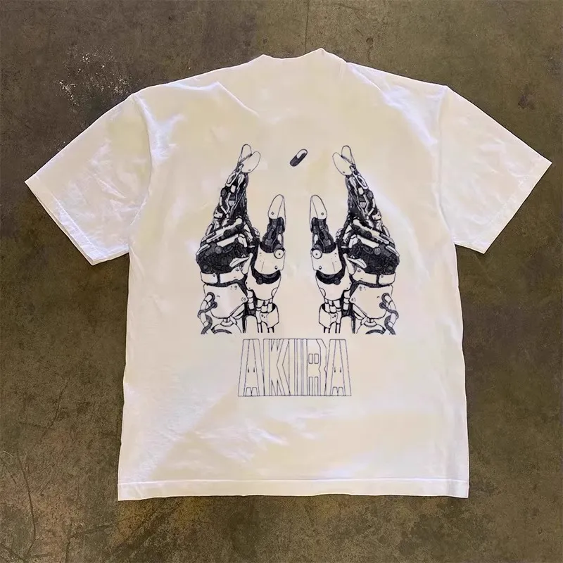 Xiao Chen Story Multi Retro Pure Cotton 260g Versatile Anime Tshirt Heavyweight Classic Style Unisex Basic Fit Casual Wear