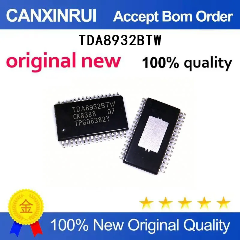 (5 Pieces) New TDA8932BTW TDA89338TW TDA8933BTW Spot Chip IC