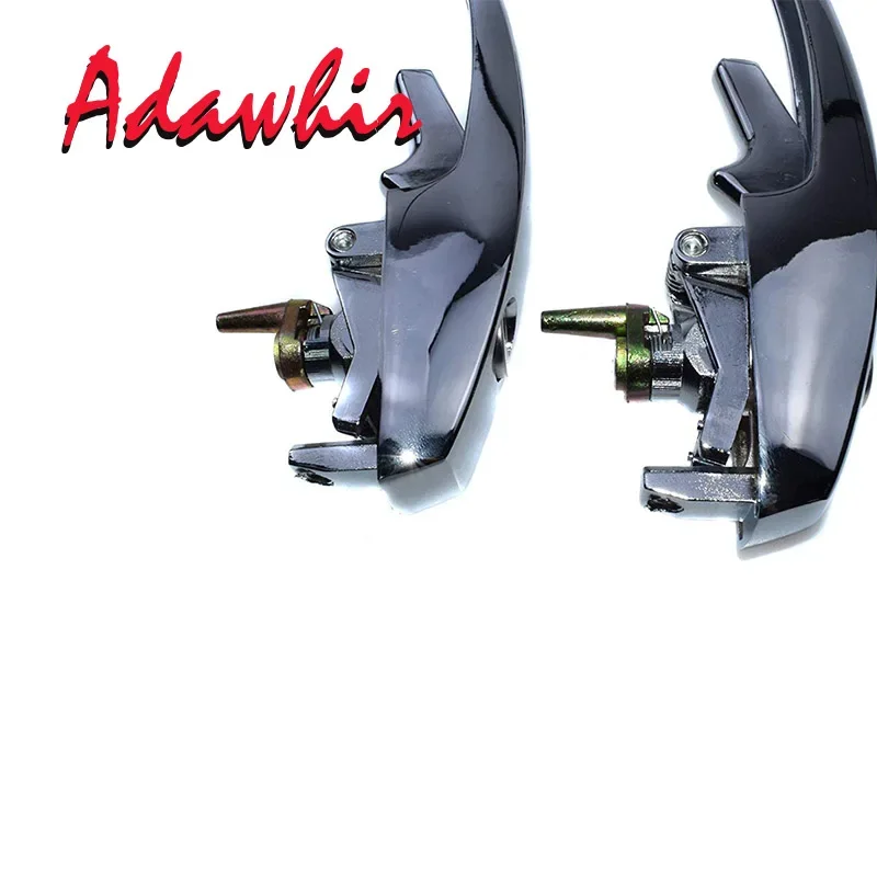 Pair Left Right Outer Door Handles With 2 Keys For VW Super Beetle Bug 1968-1979 113898205M,113837205M New