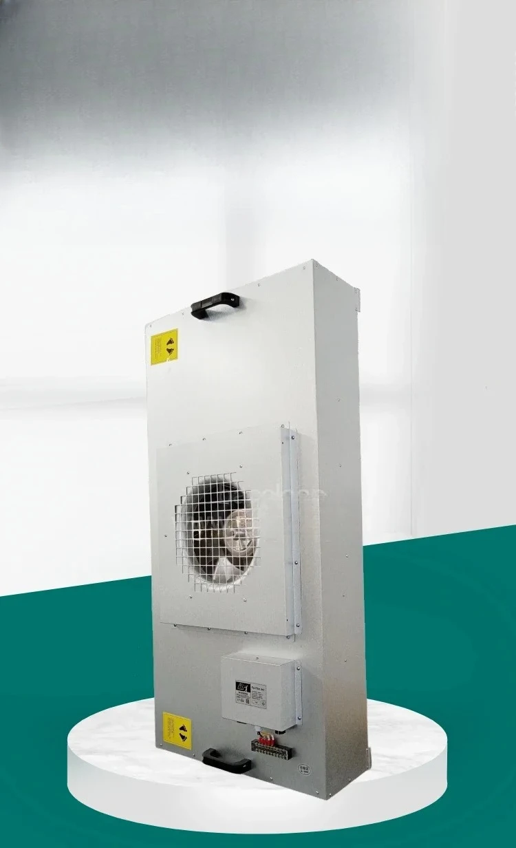 التحكم الآلي على الفطر تنمو FFU غطاء التدفق الصفحي Ffu وحدة مرشح المروحة لغرفة الأبحاث