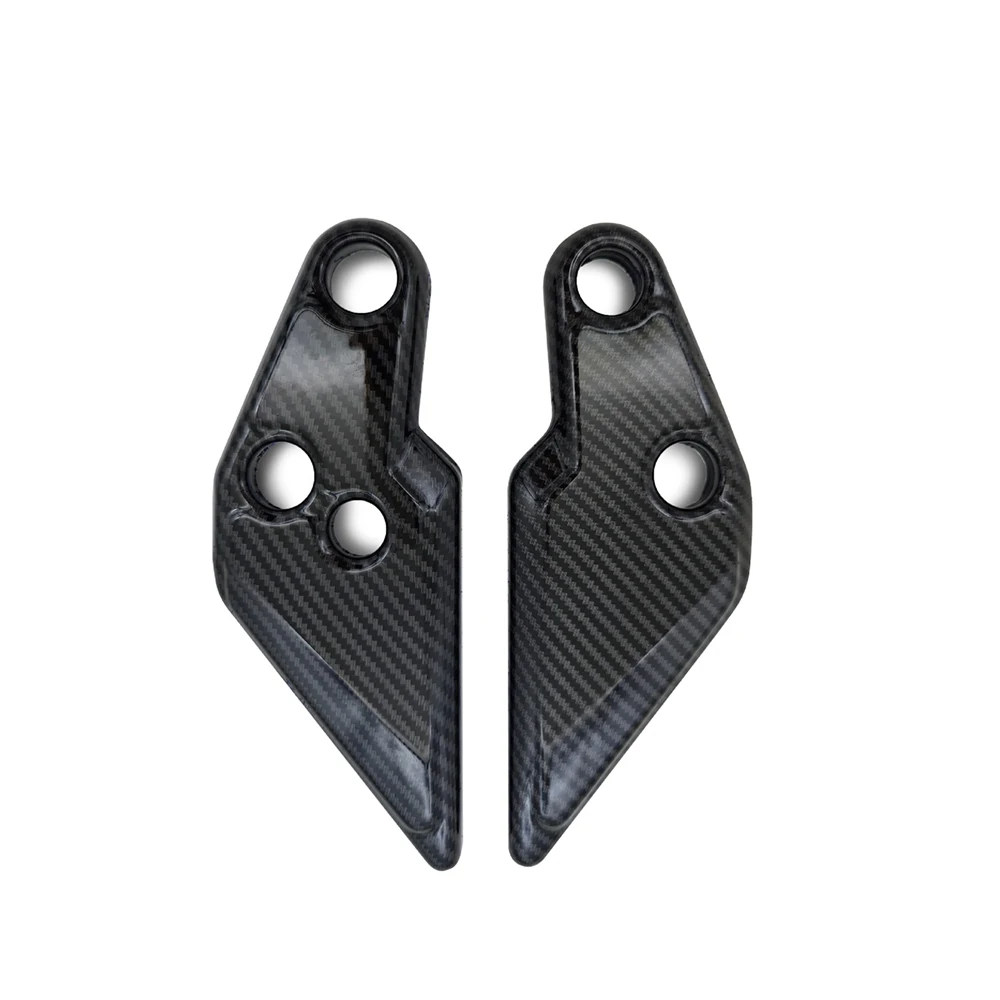For Kawasaki Ninja 1000sx Carbon Fiber Footrest Covers Motorcycle Accessories