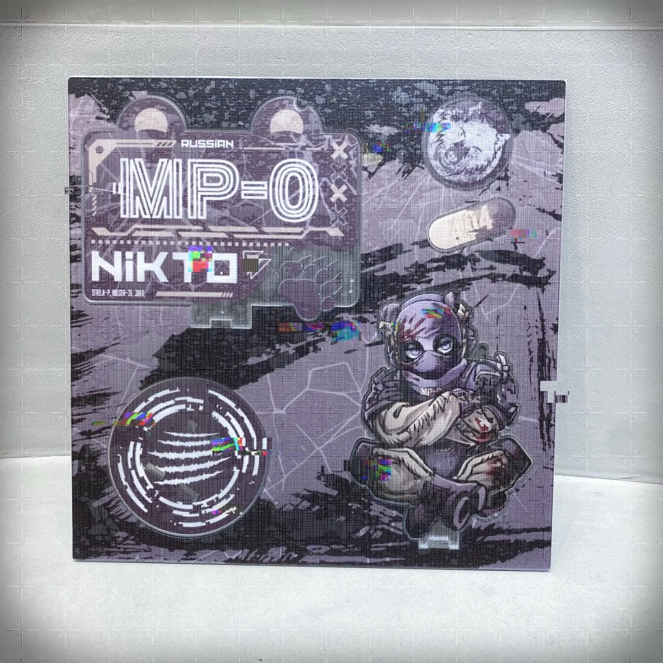 COD Call of Duty لعبة محيطية من الأكريليك بطاقة قائمة كاملة الصفحة Q نسخة لتزيين سطح المكتب وادي doujinshi