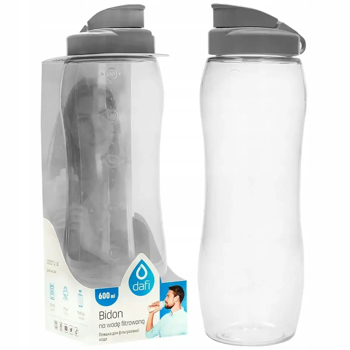 Dafi filterwaterfles 0,6L