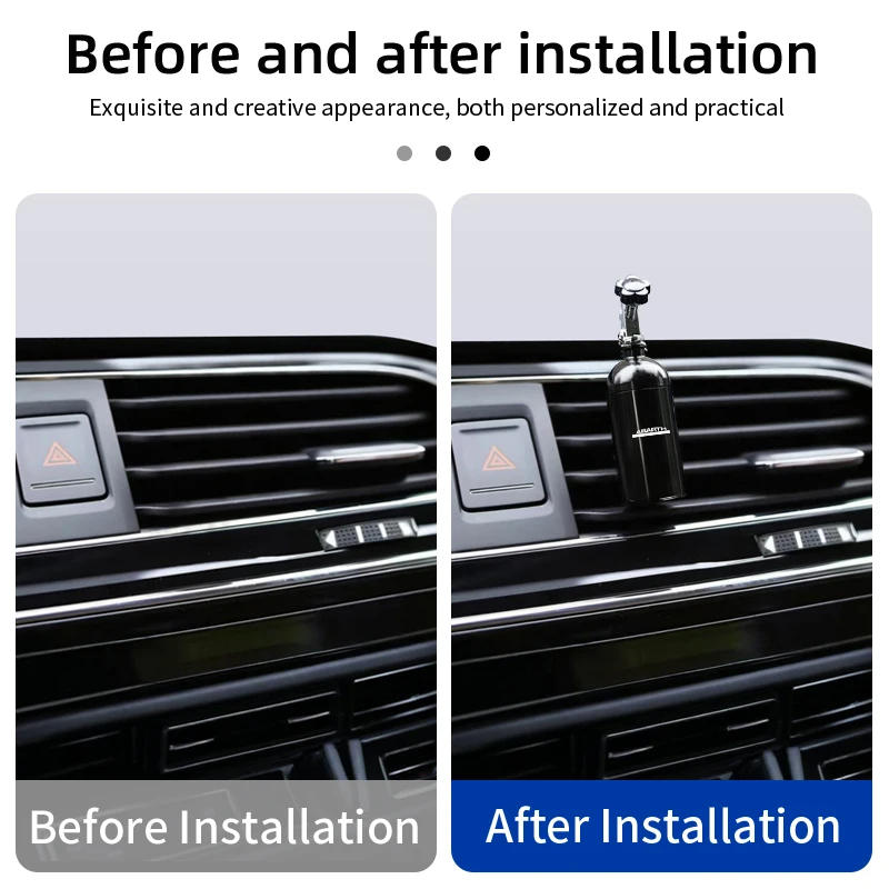 Afbeelding 6: Auto Luchtverfrisser Auto Air Vent Parfum Aroma Geur Accessoires Voor Fiat Abarth Grande Punto Tipo Stilo Ducato Palio500