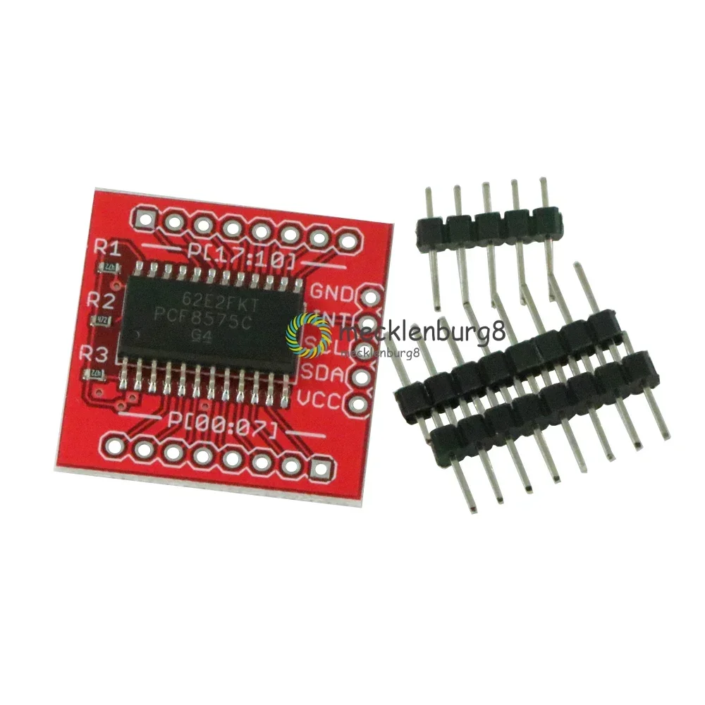 1Set PCF8575 PCF8575C IIC I2C I/O Extension Shield Module With Pins 16-bit 400kHZ SMBus I/O Ports For Arduino NEW