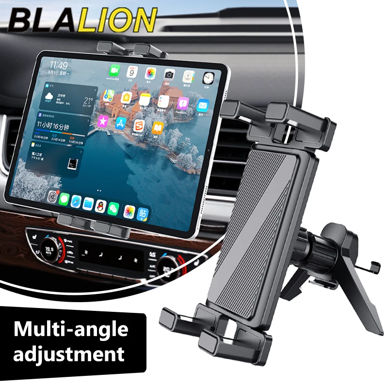 Suporte para Tablet e Celular BLALION para Saída de Ar Condicionado de Carro, Suporte Universal para Celular com Tela Dobrável de 7-12.9 Polegadas