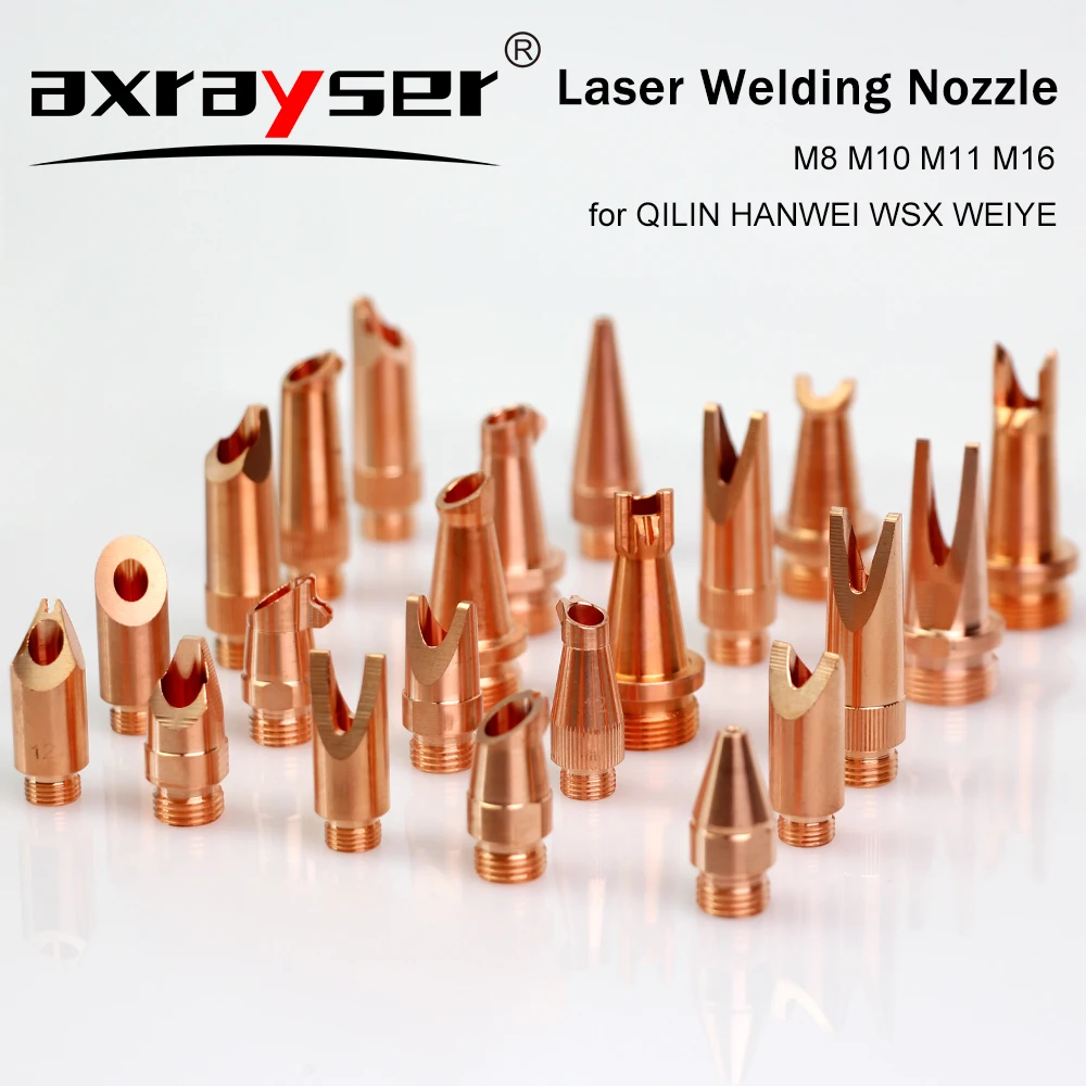 

M16 Laser Welding Head Nozzle Part For Torch Scale Tube Protective Windows Focusing Lens CQWY WEIYE Head Fiber Machine