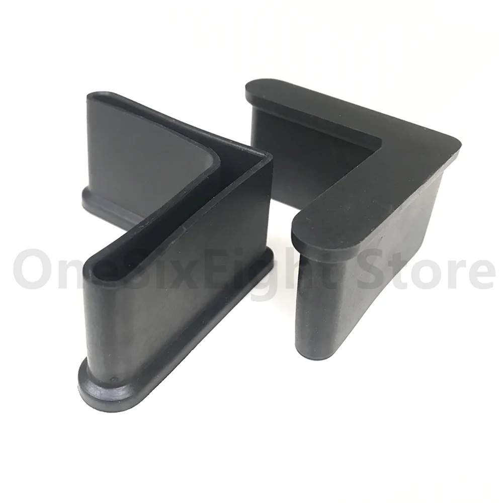 PVC Cover L-shaped Triangle angle iron end cap Socks Anti Scratch Shelf Table Chair Feet Leg pad Floor Protector
