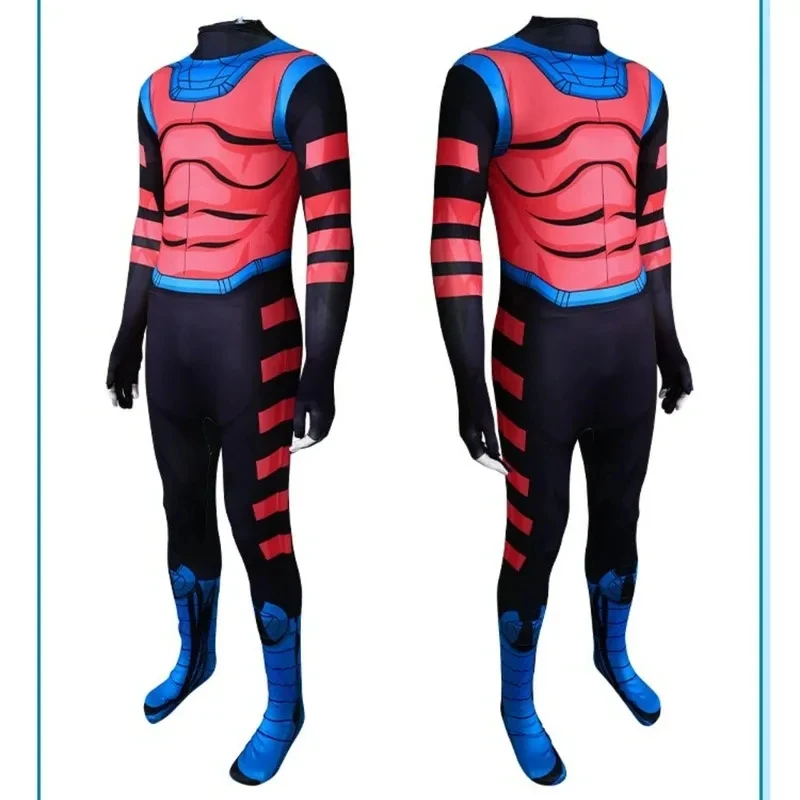 e,4;v'6\k/Superhero 1997 Gambit Magneto Jean Grey Cyclops Xmen Cosplay Costume Adult Kids X Men 97 Halloween Suit Jump5;g'8.n/3\ view 6