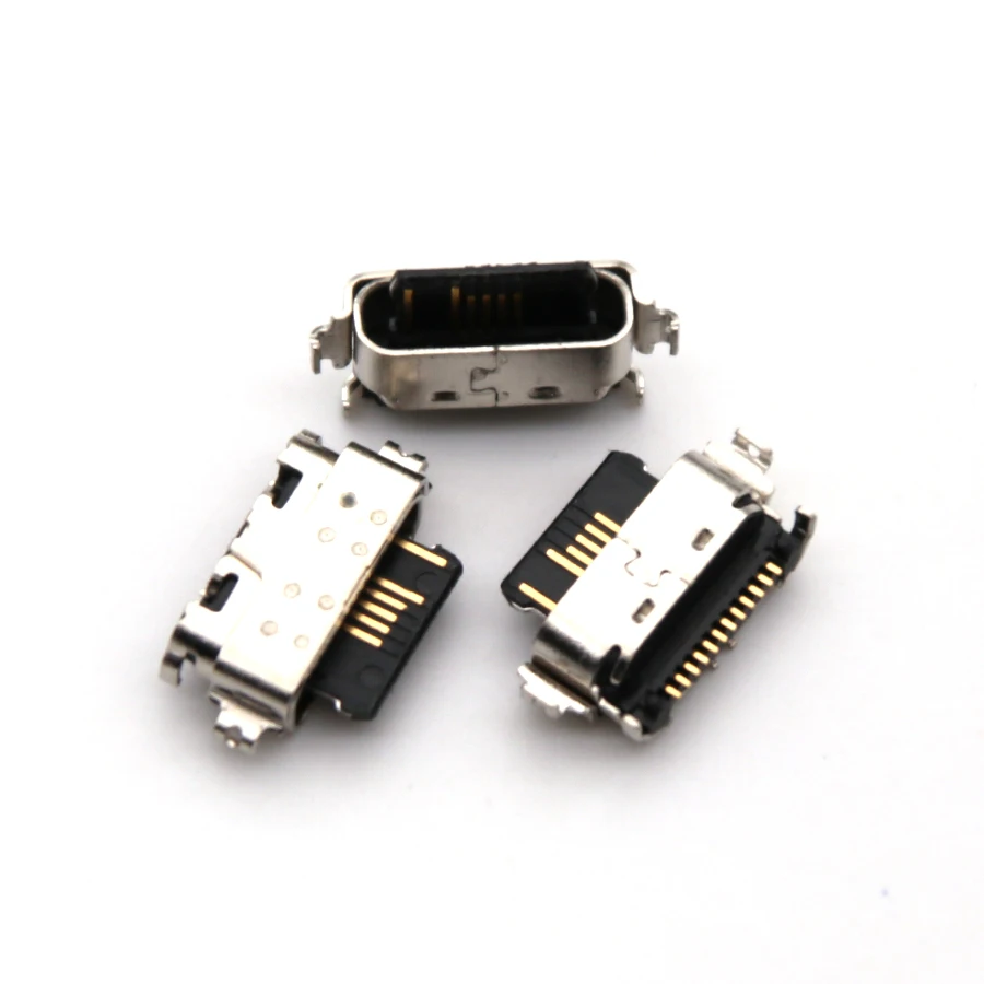 

10-50PCS/Lot Type-C Micro USB Charger Socket Jack Port Plug For Alcatel 3X 2019 5048 5048A 5048U 5048Y Charging Dock Connector