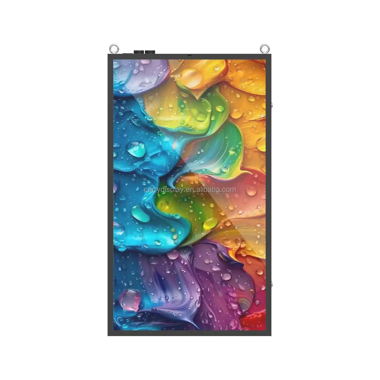 Factory 75 Inch Wall Mount Outdoor Totem Multimedia Digital Signage Kiosk IP65 Waterproof Outdoor TV - view 2