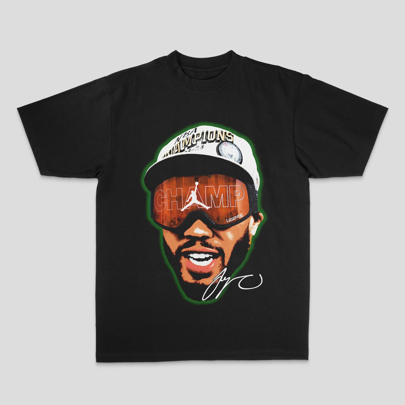 

Star player headshot collection American print streetwear pure cotton short-sleeve harajuku T-shirt
